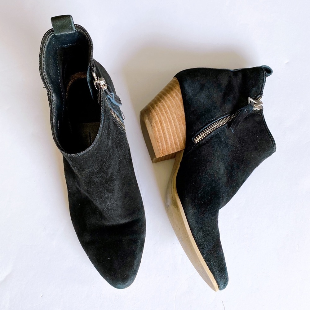 Black Dolce Vita Spence Bootie Dolce Vita Black Suede Booties
